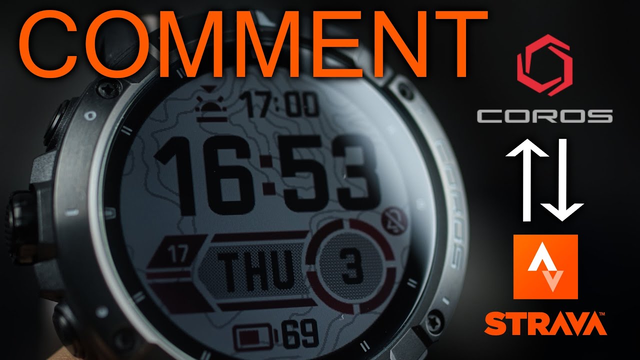 Montre Garmin posée sur une table après une séance, avec l'application Strava ouverte sur le téléphone