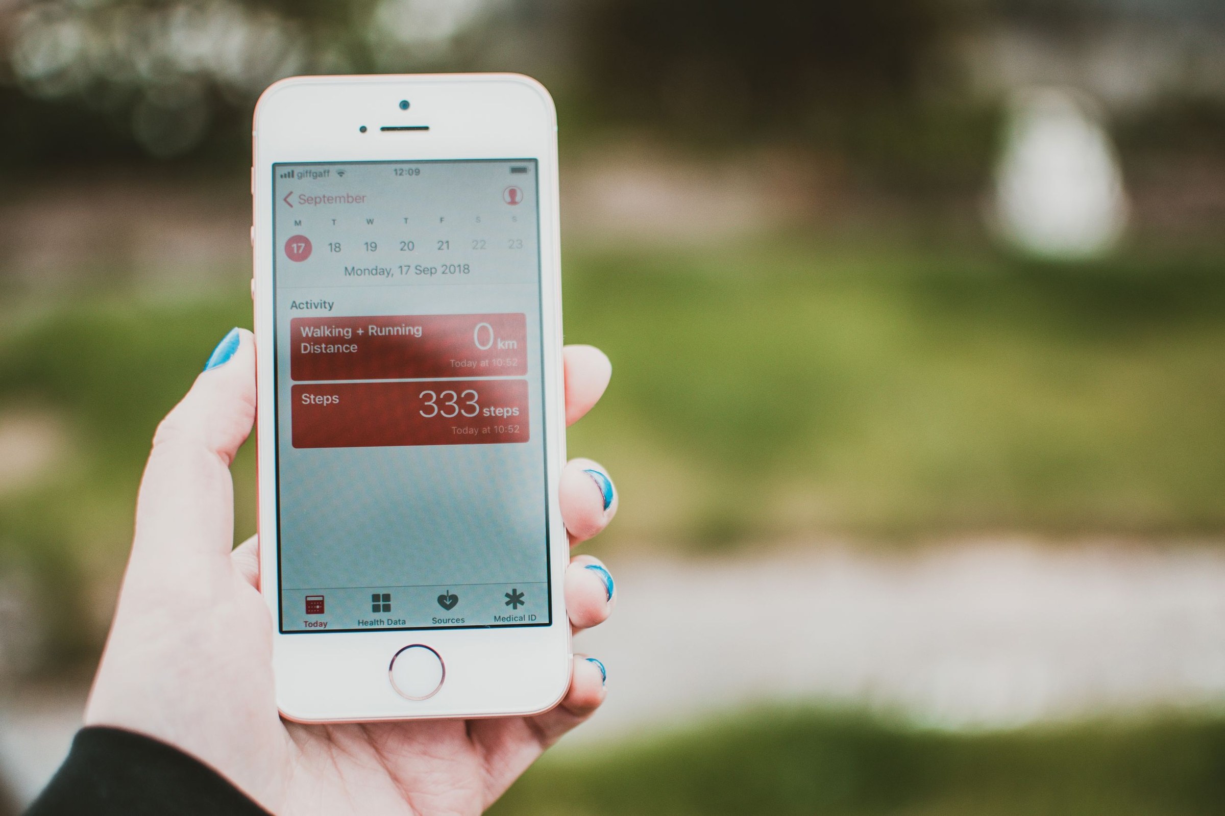 Application Runkeeper affichant le suivi d'une sortie running sur smartphone